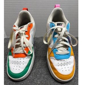 Nike Court Borough Low 2 GS Kids Multi-Color Mismatched FQ8373-902 Size 4.5Y